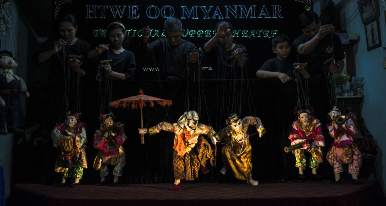 Myanmar Puppet Show