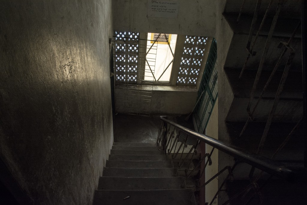 Burmese Stairwell