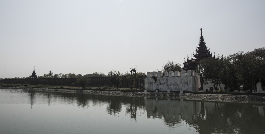 Mandalay Palace Walls and Moat