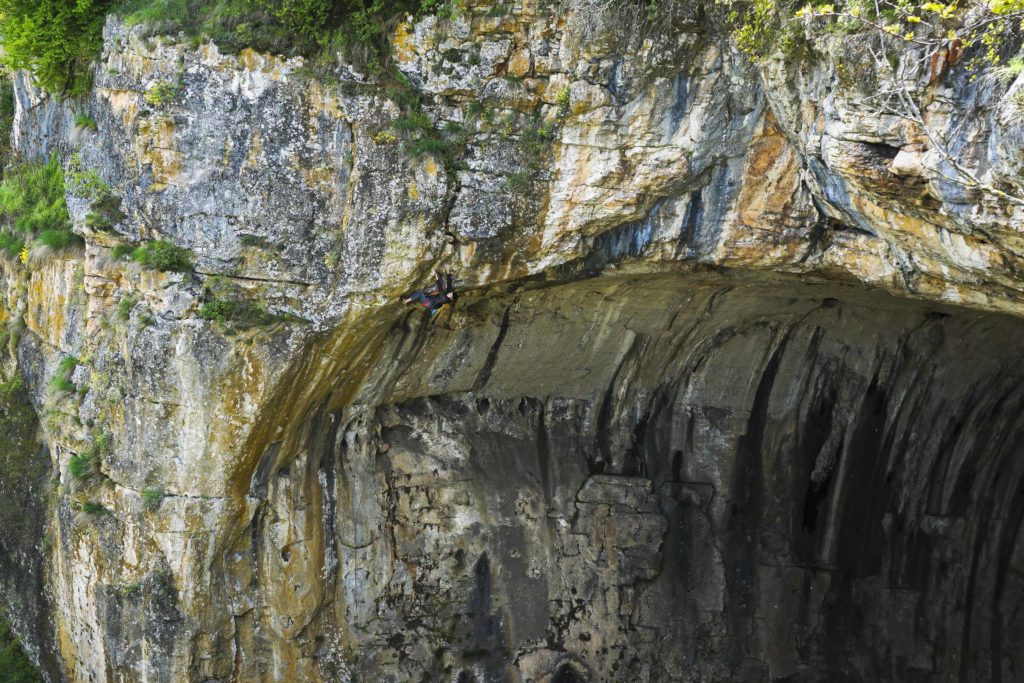 Prohodna Cave Rock Climbing Bulgaria Perfume Baby 5.12c 7b+