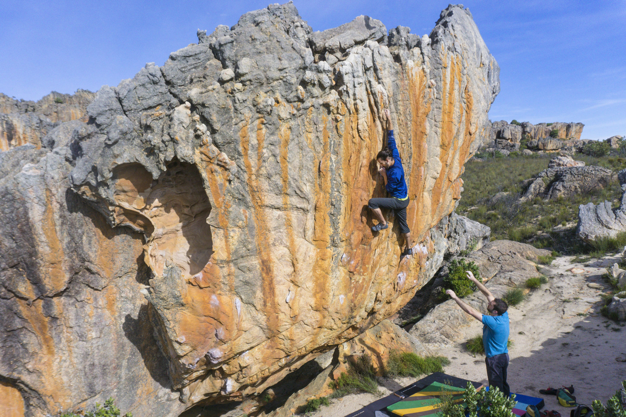 Tiger Claw Bouldering Rocklands South Africa The Pass 