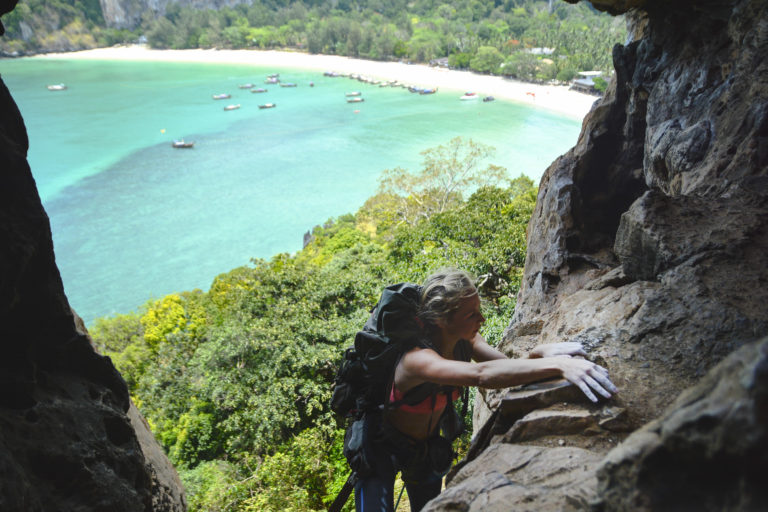 Railay Bay Rock Climbing Thailand