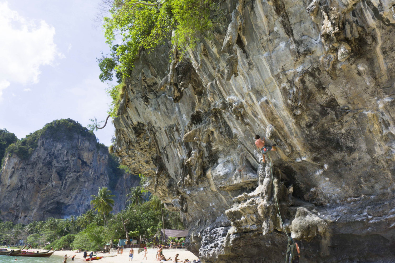 La Bab 7a+ 5.12a Tonsai Bay Thailand Rock Climb